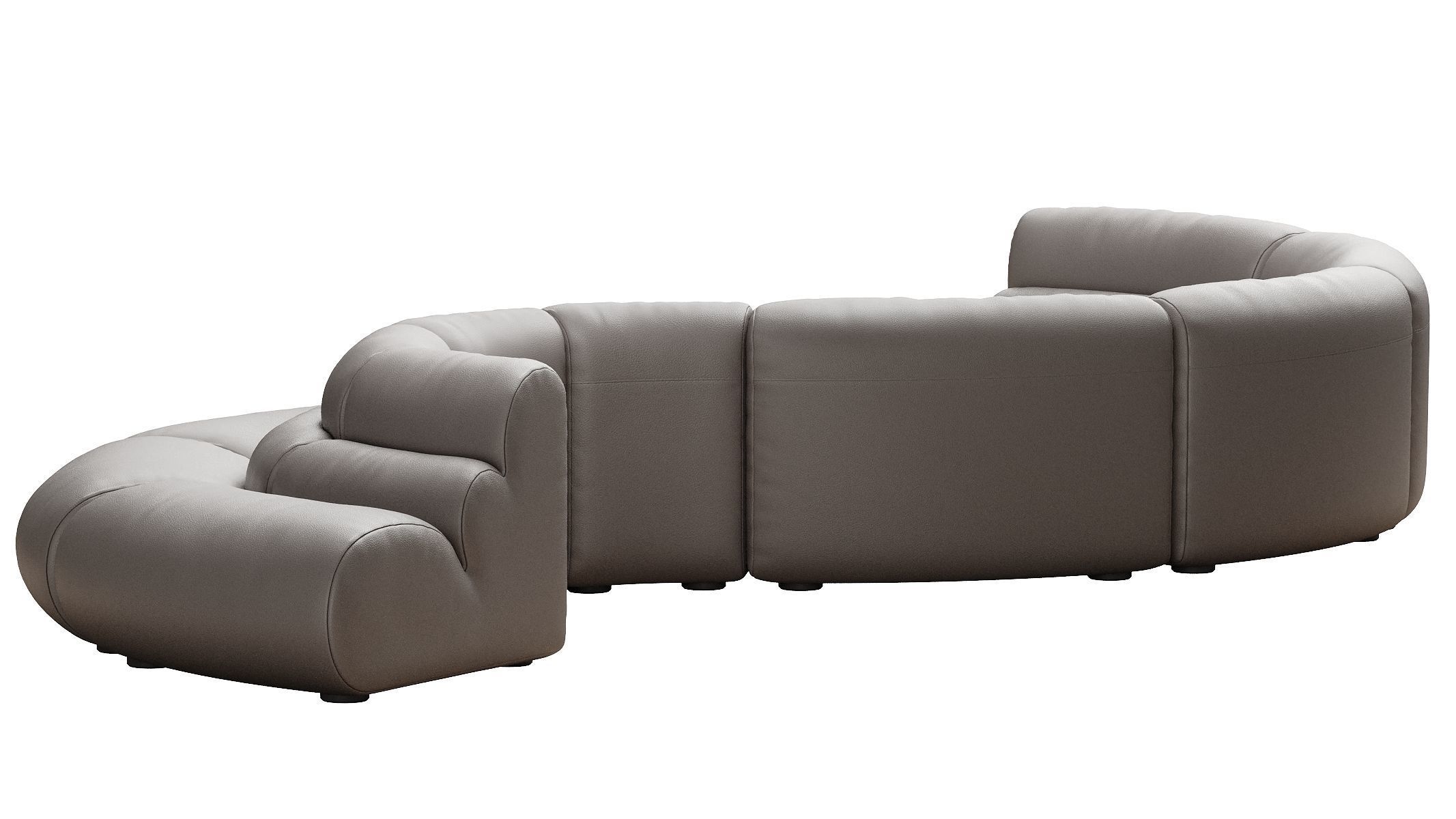 Modular Sofa Lindau inside corner 3D model_34