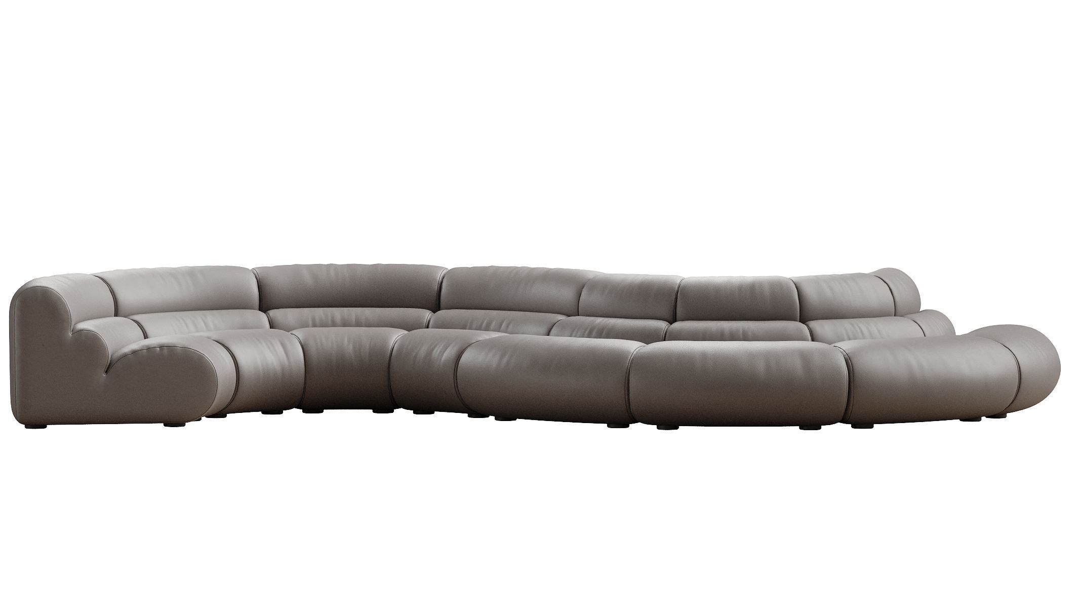 Modular Sofa Lindau inside corner 3D model_27
