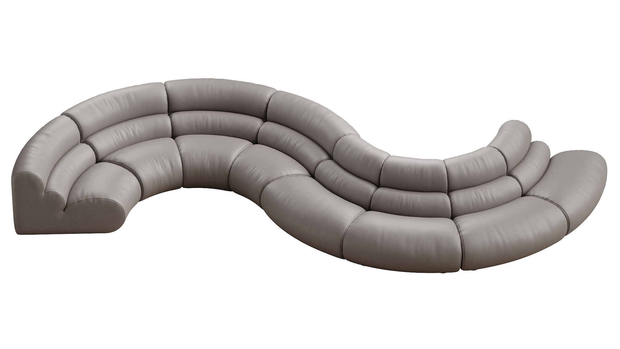 Modular Sofa Lindau inside corner 3D model_25