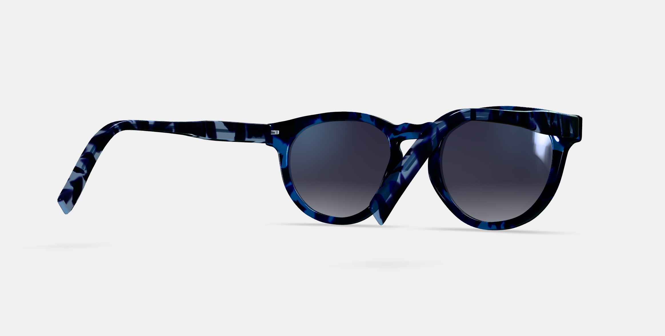 Hayes Sunglasses in Riverbed Tortoise 3D model_6