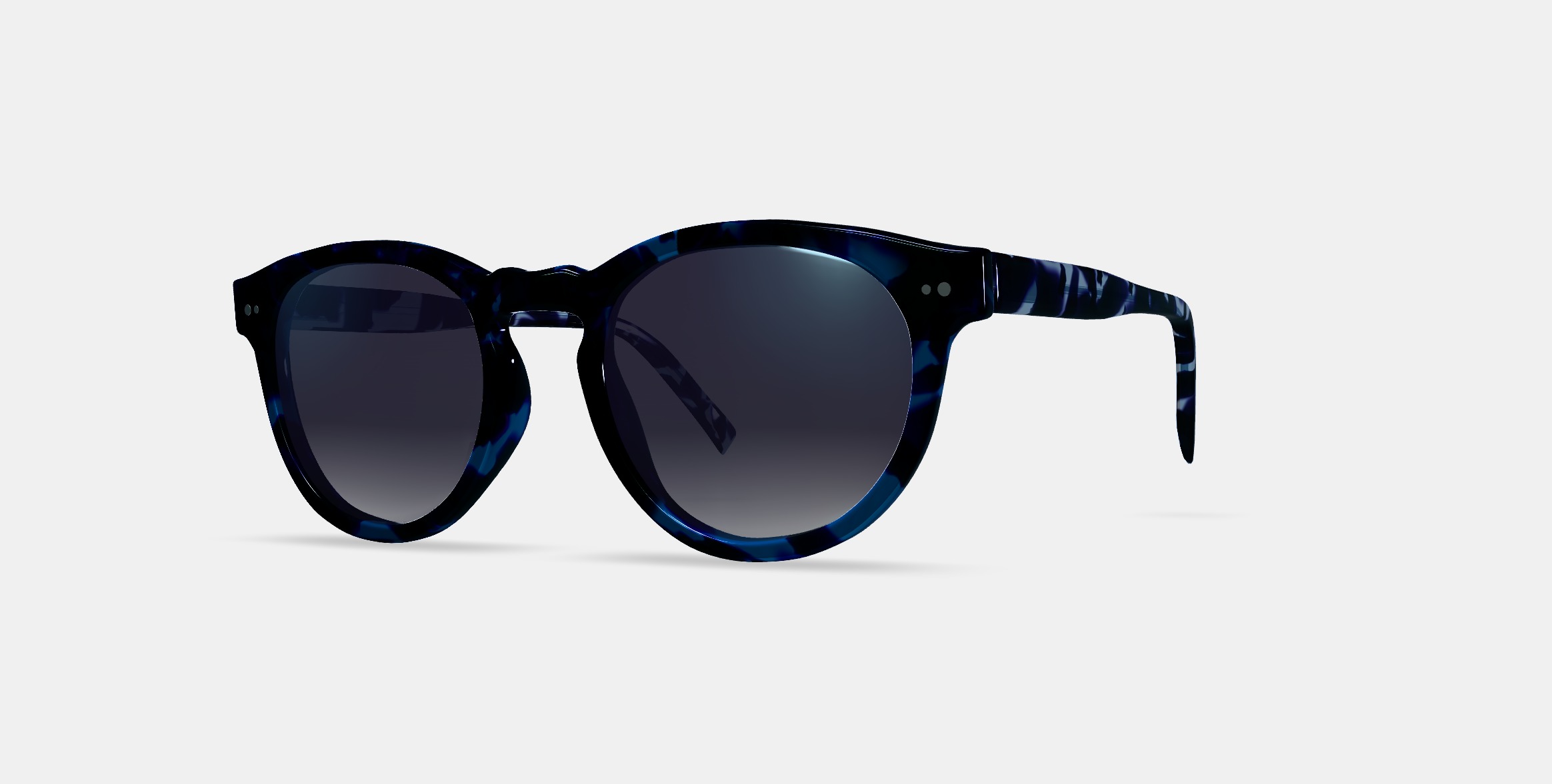 Hayes Sunglasses in Riverbed Tortoise 3D model_13