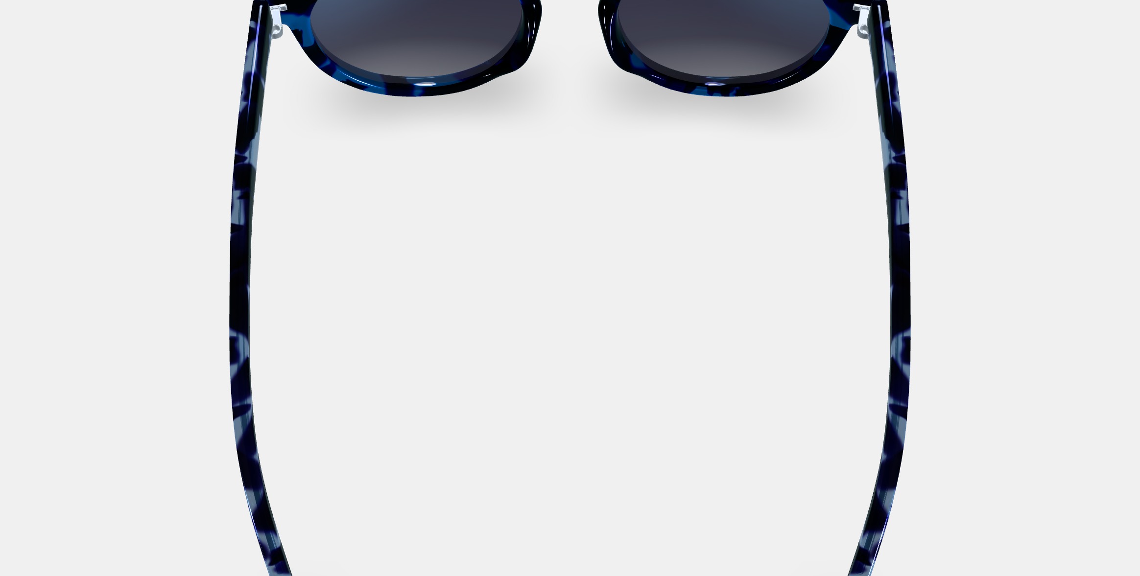 Hayes Sunglasses in Riverbed Tortoise 3D model_3