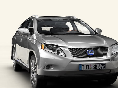 Lexus RX 2010 3D model_12
