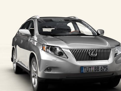 Lexus RX 2010 3D model_5