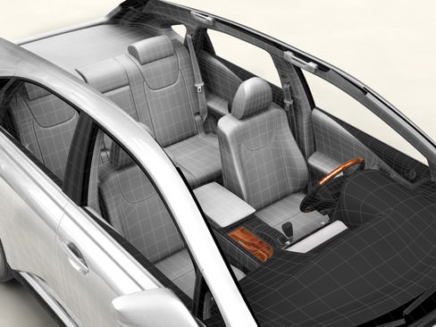 Lexus RX 2010 3D model_6