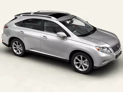 Lexus RX 2010 3D model_0