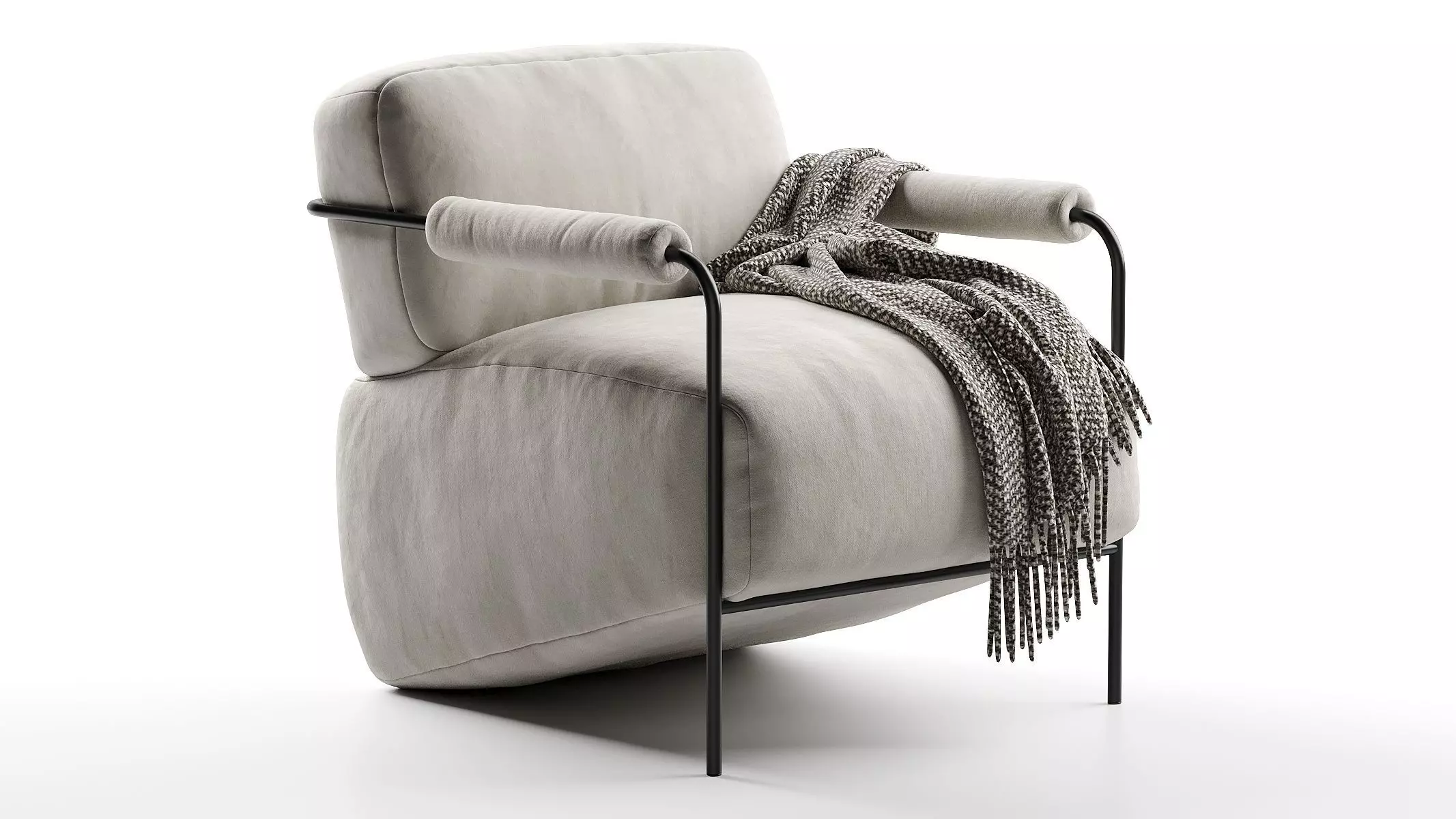 Faroe Accent Chair 3D model