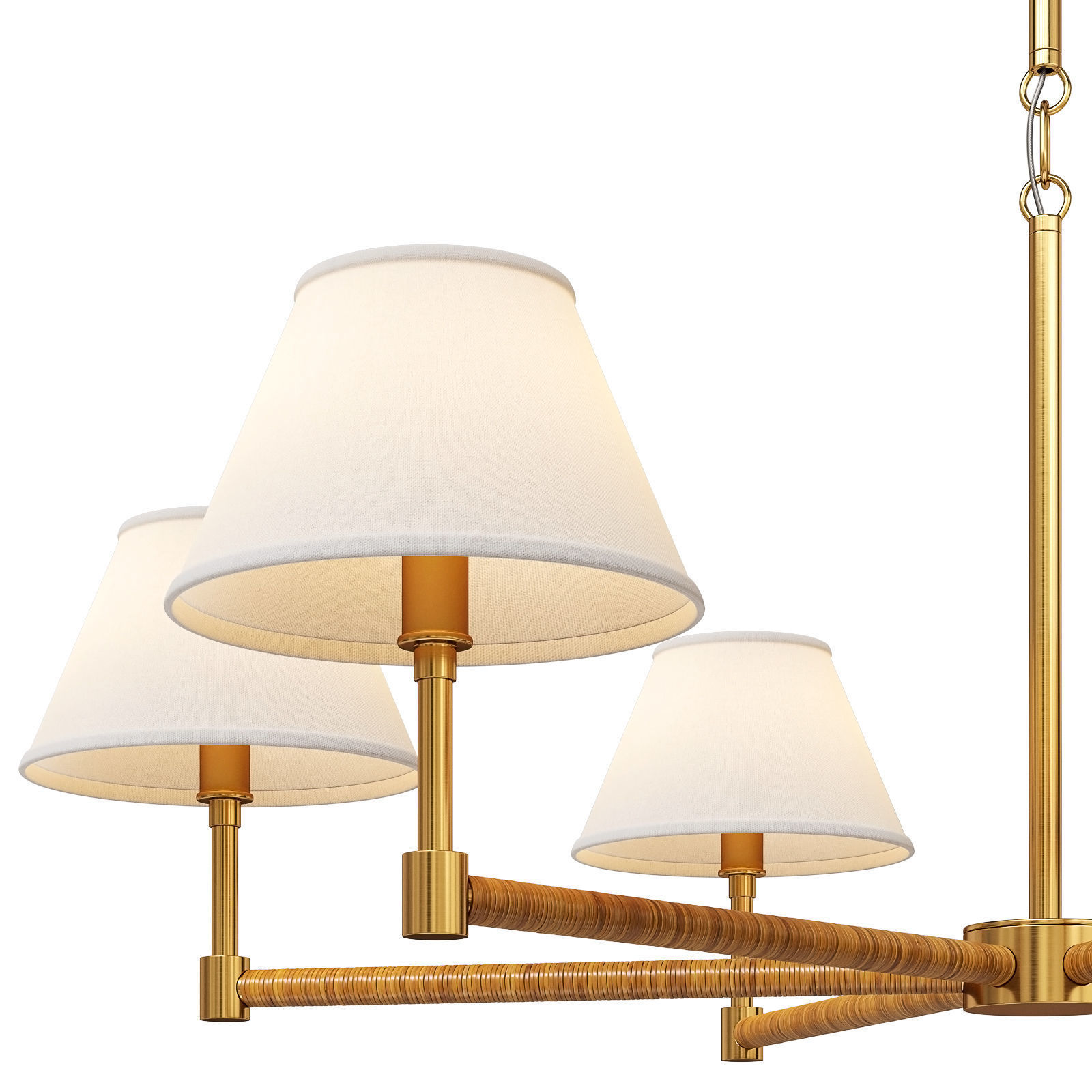 Serena and Lily chandelier Larkspur 3D model_2