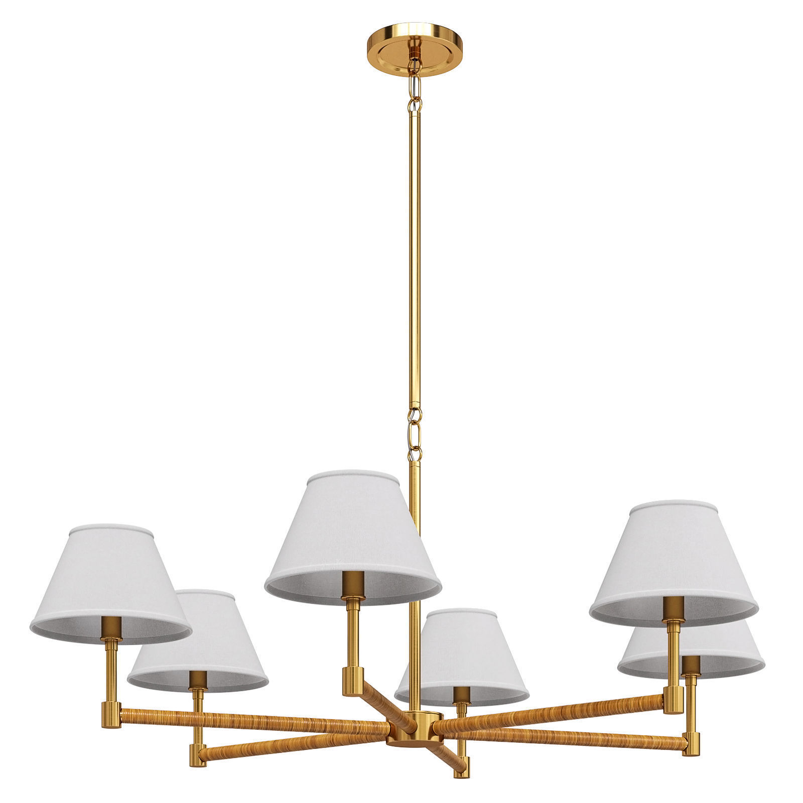 Serena and Lily chandelier Larkspur 3D model_4