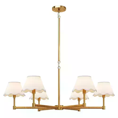 Serena and Lily chandelier Larkspur