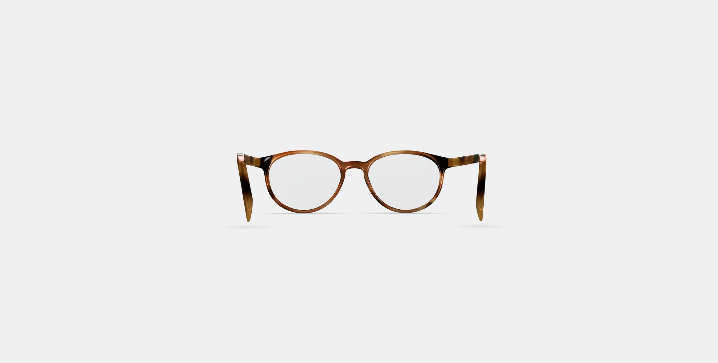 Watts Eyeglasses in Sugar Maple 3D model_14
