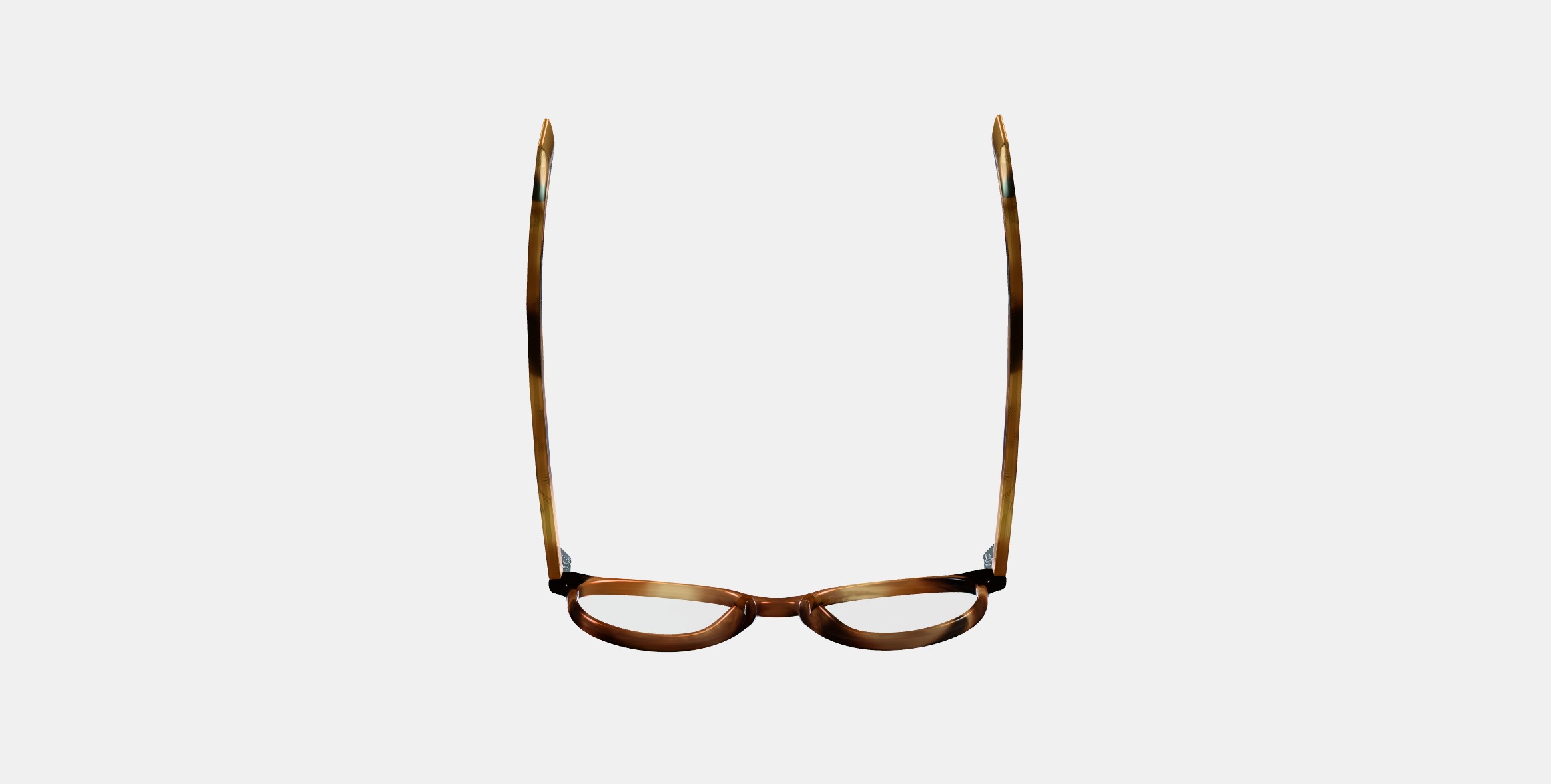 Watts Eyeglasses in Sugar Maple 3D model_7