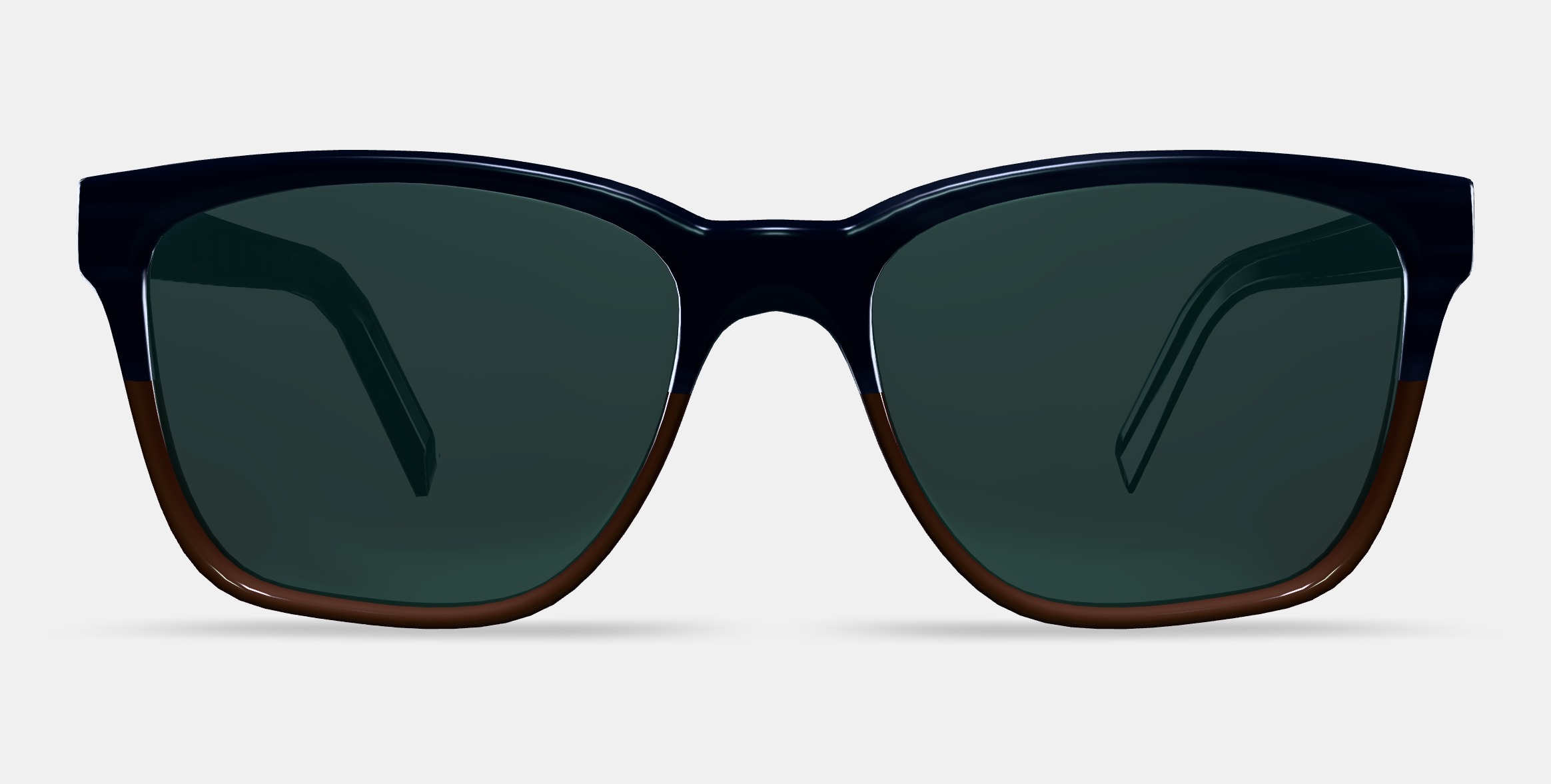 Barkley Low Bridge Fit Sunglasses in Antique Shale Fade 3D model_11