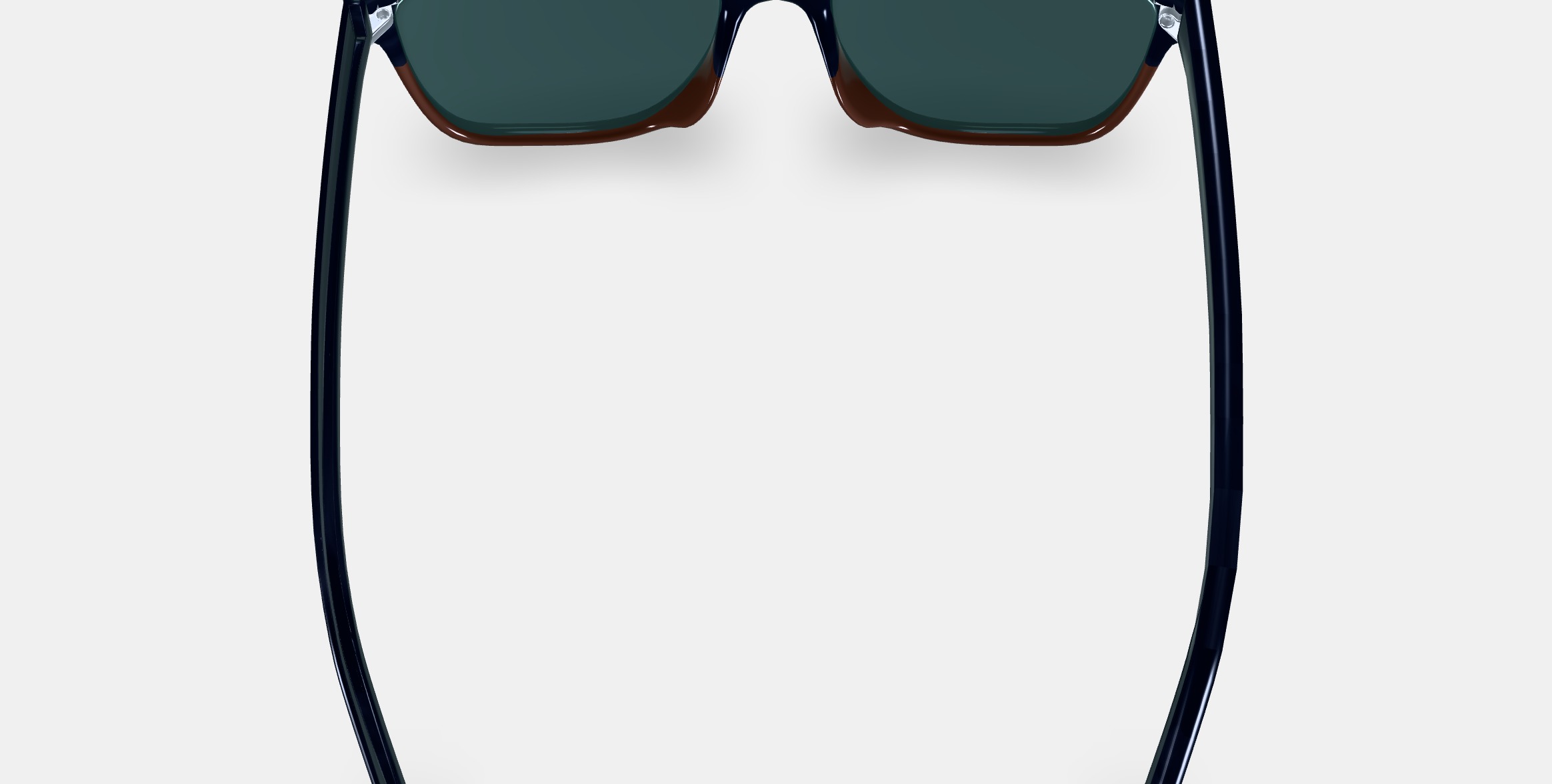 Barkley Low Bridge Fit Sunglasses in Antique Shale Fade 3D model_4