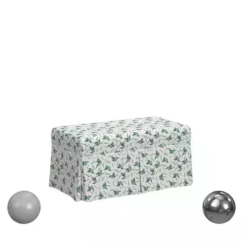 Cloth and Company Norwalk Upholstered Storage Bench in Patterns 3D model