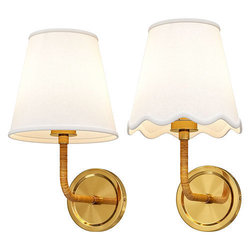 Serena and Lily sconce Larkspur 3D model