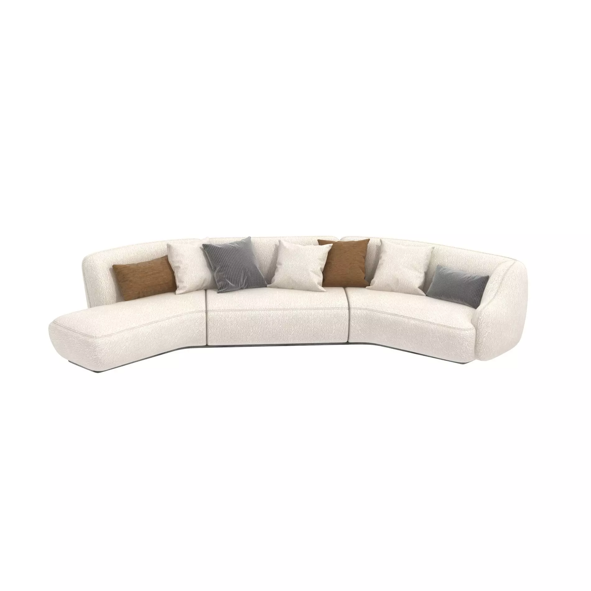 Carpanelli Nuvola White Modular Sofa 3D model_0