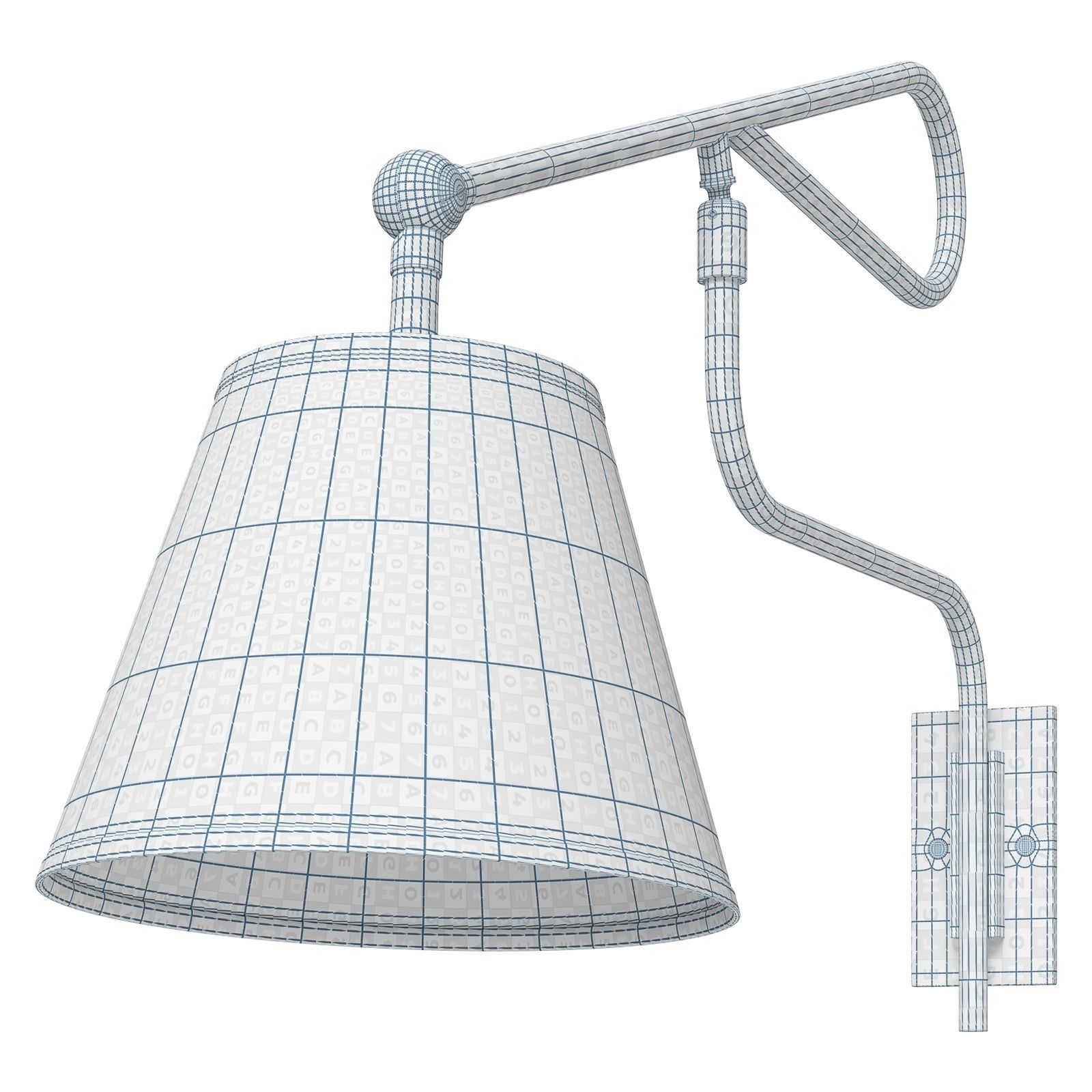 Studio Atkinson Parsons Wall Light 3D model_10