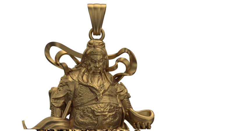 zhao gong ming 3D print model_4