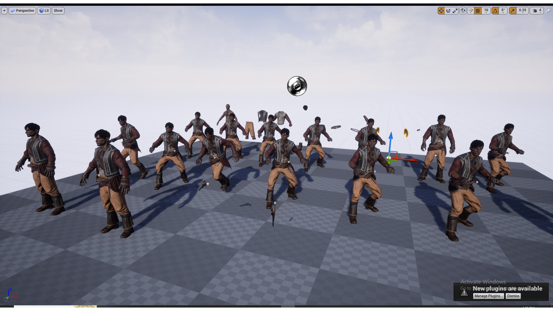 PIRATE 8R Low-poly 3D model_15