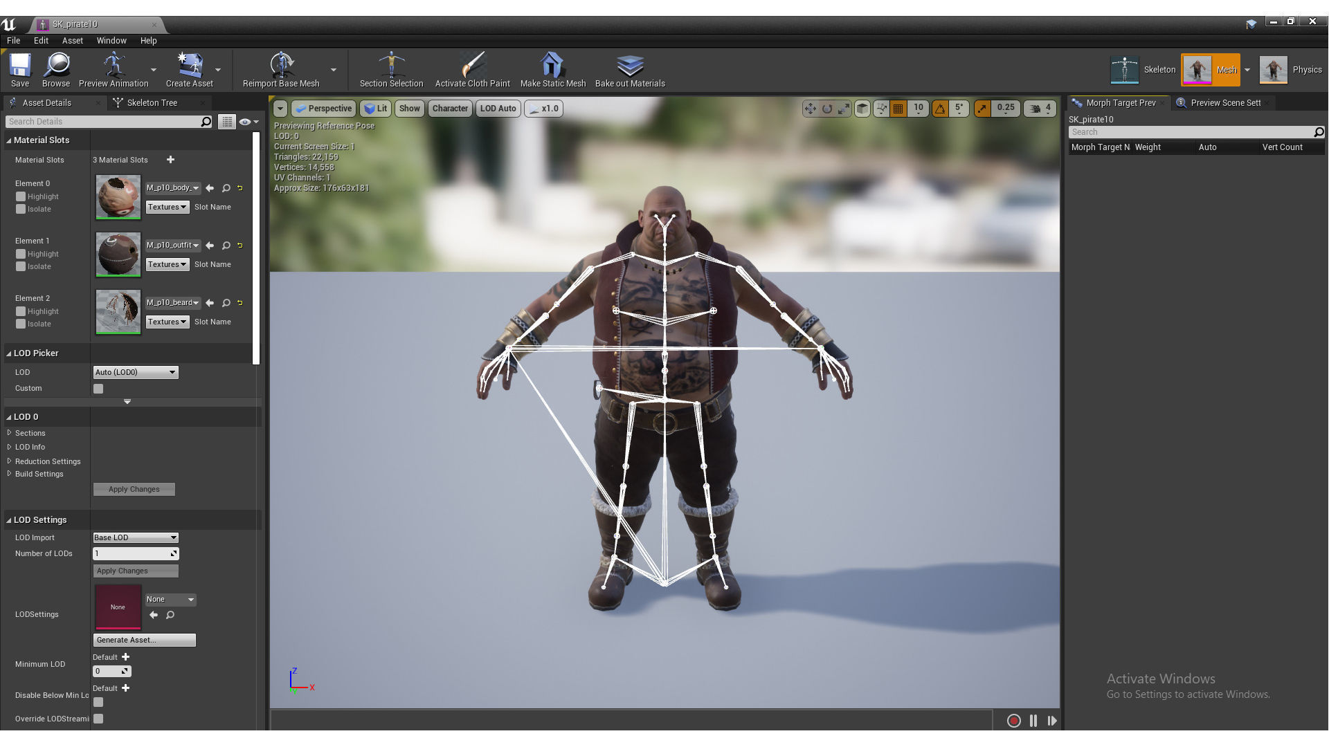 PIRATE 10R Low-poly 3D model_17