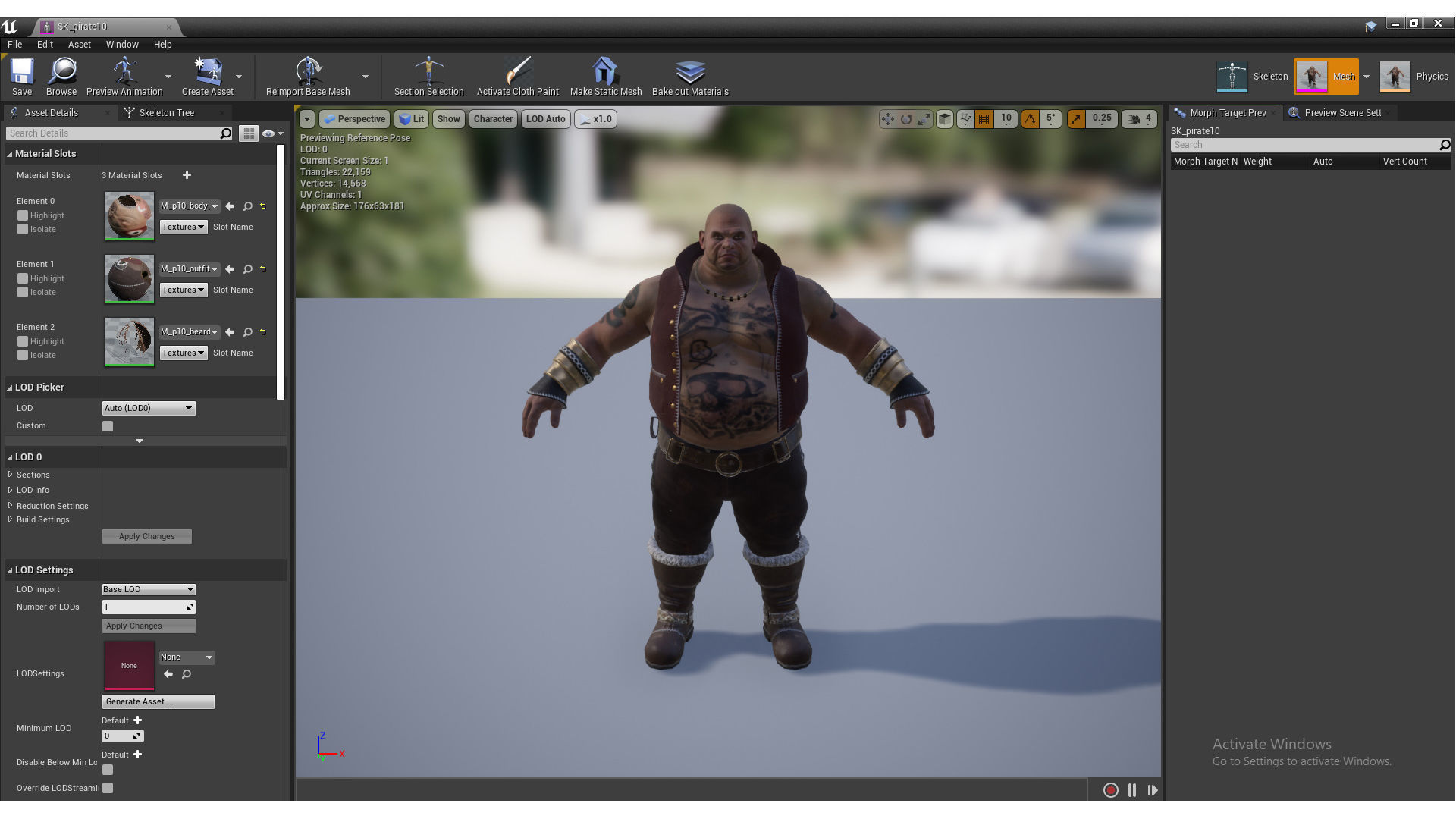 PIRATE 10R Low-poly 3D model_16