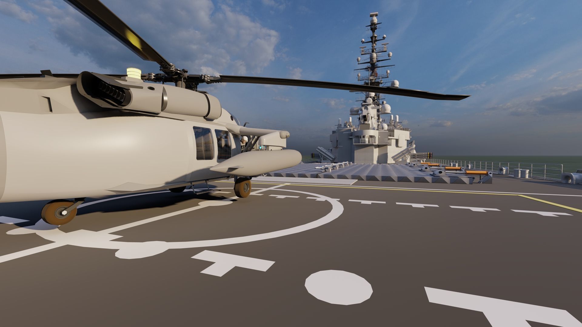 USS MISSOURI BB-63 3D model_20