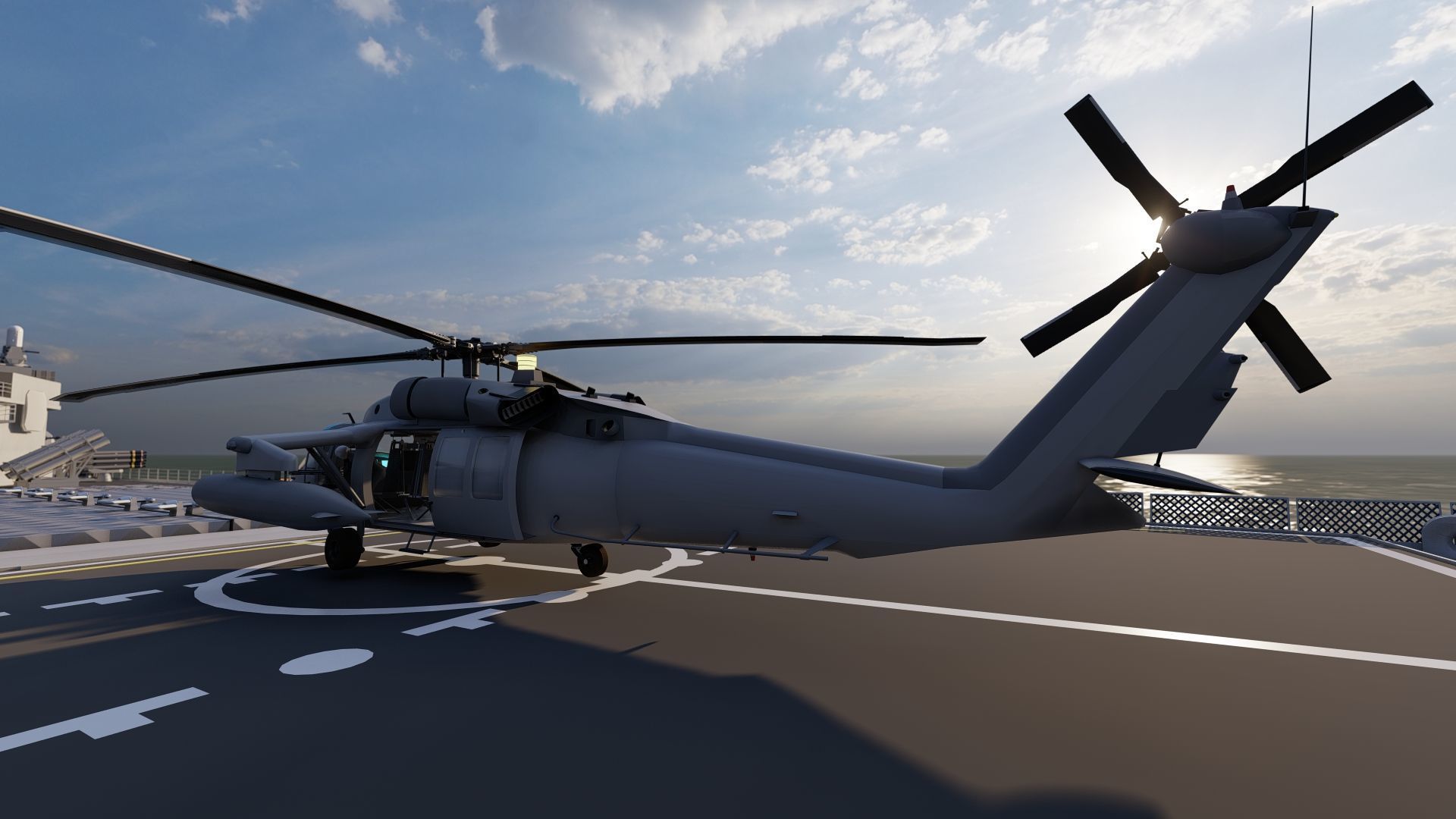 USS MISSOURI BB-63 3D model_19