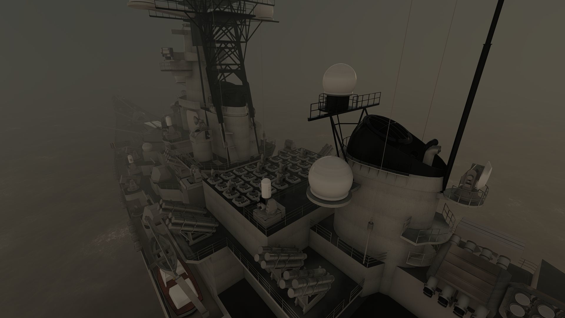 USS MISSOURI BB-63 3D model_28