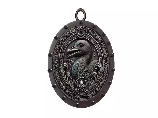 Auk Animal Pendant
