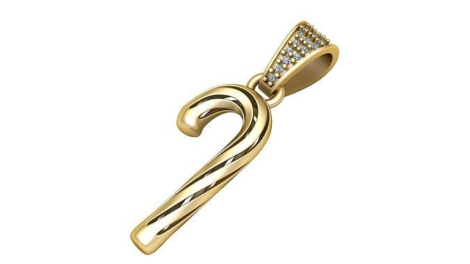 STYLISH STICK PENDANT 3D PRINTABLE MODEL  3D print model