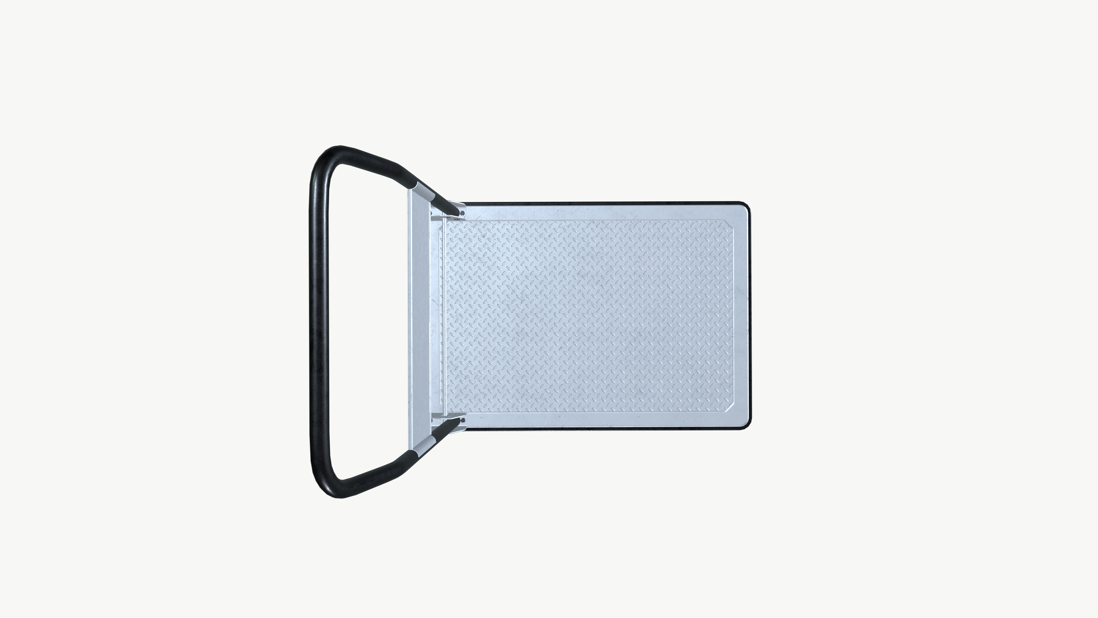 Platform Dolly Low-poly 3D model_9