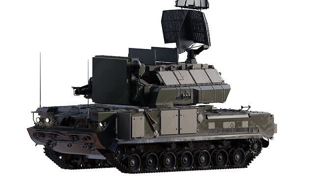 TOR M1 missile system 3D model