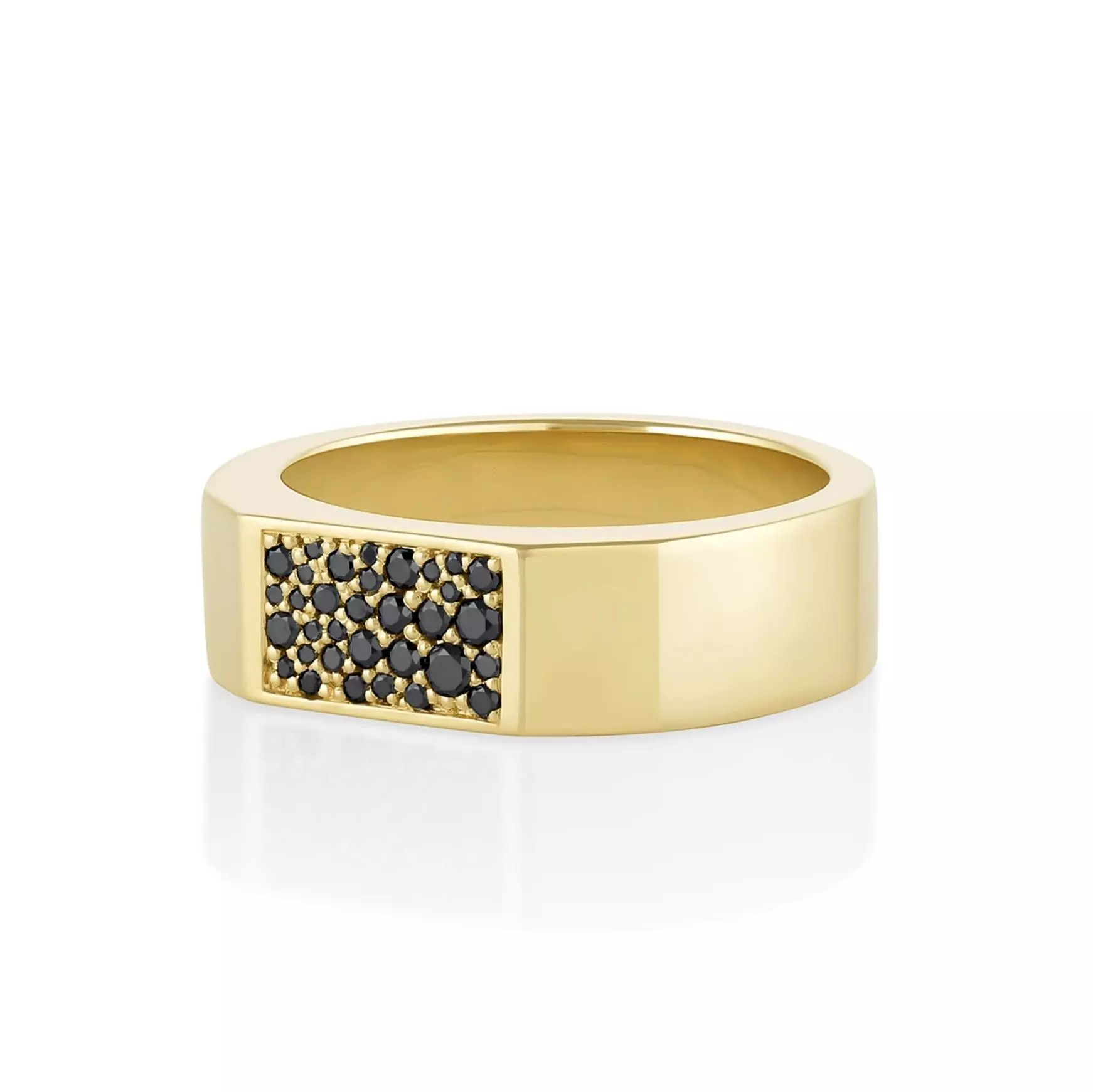 Mosaic Diamond setting Ring Band 3D print model