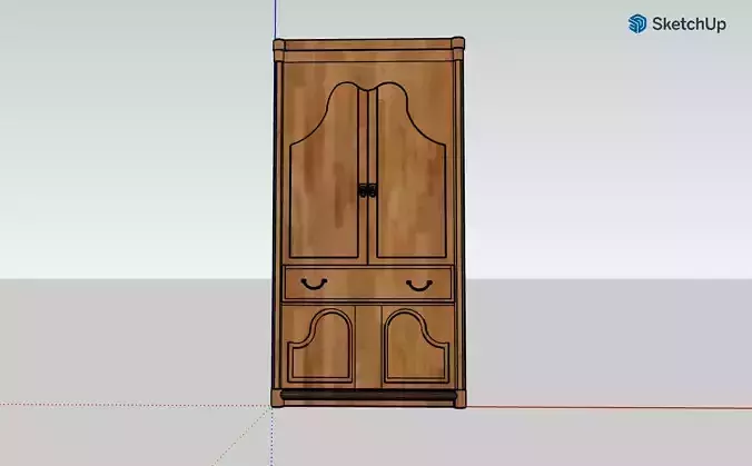 Vetrina vecchia  3D print model