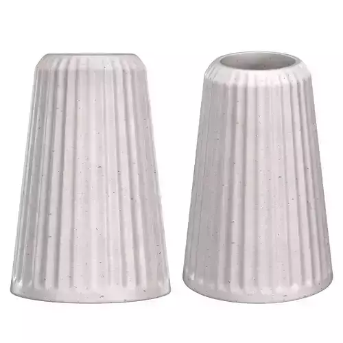 Fluted Cone Vase