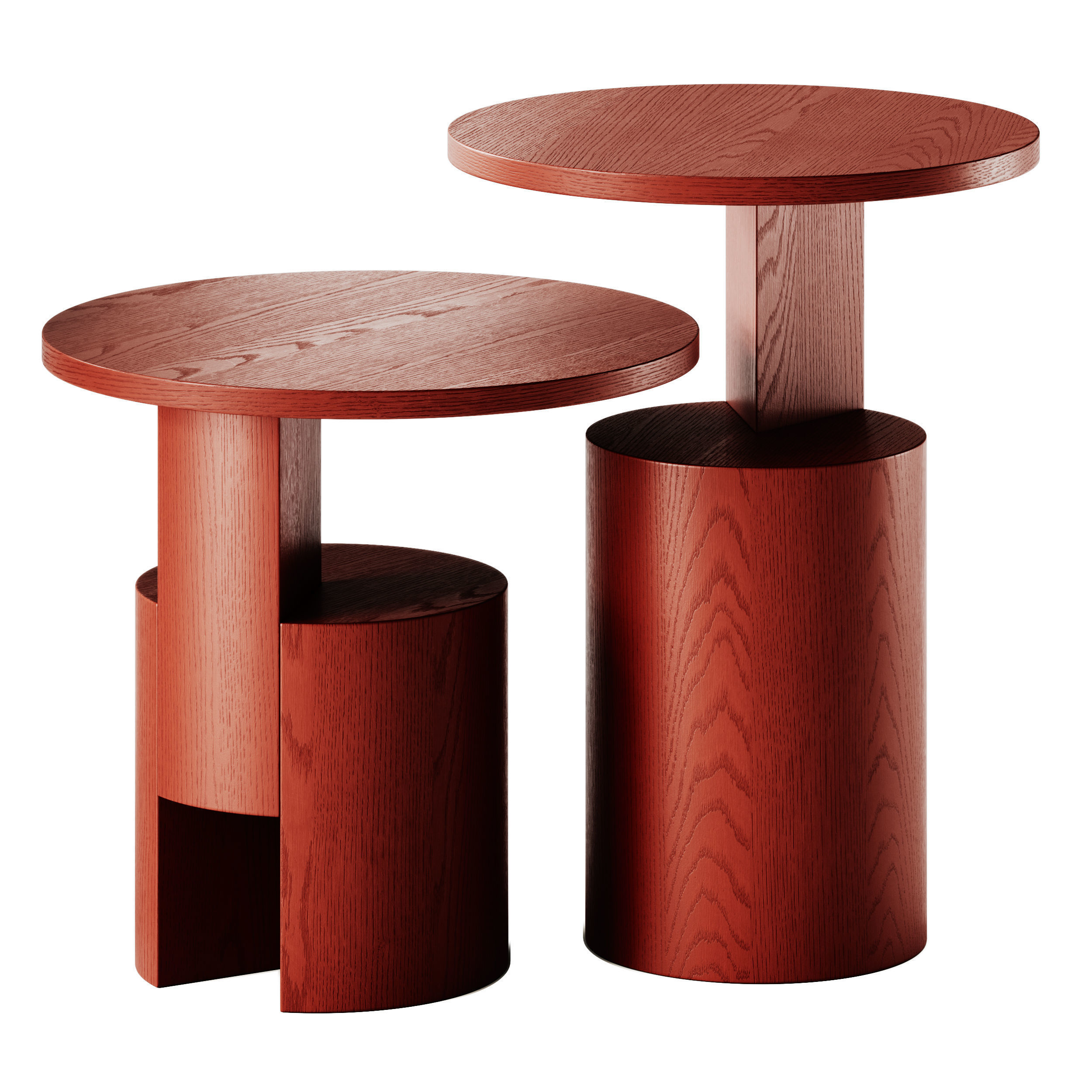 Wedge Side Table by Wendelbo 3D model_3