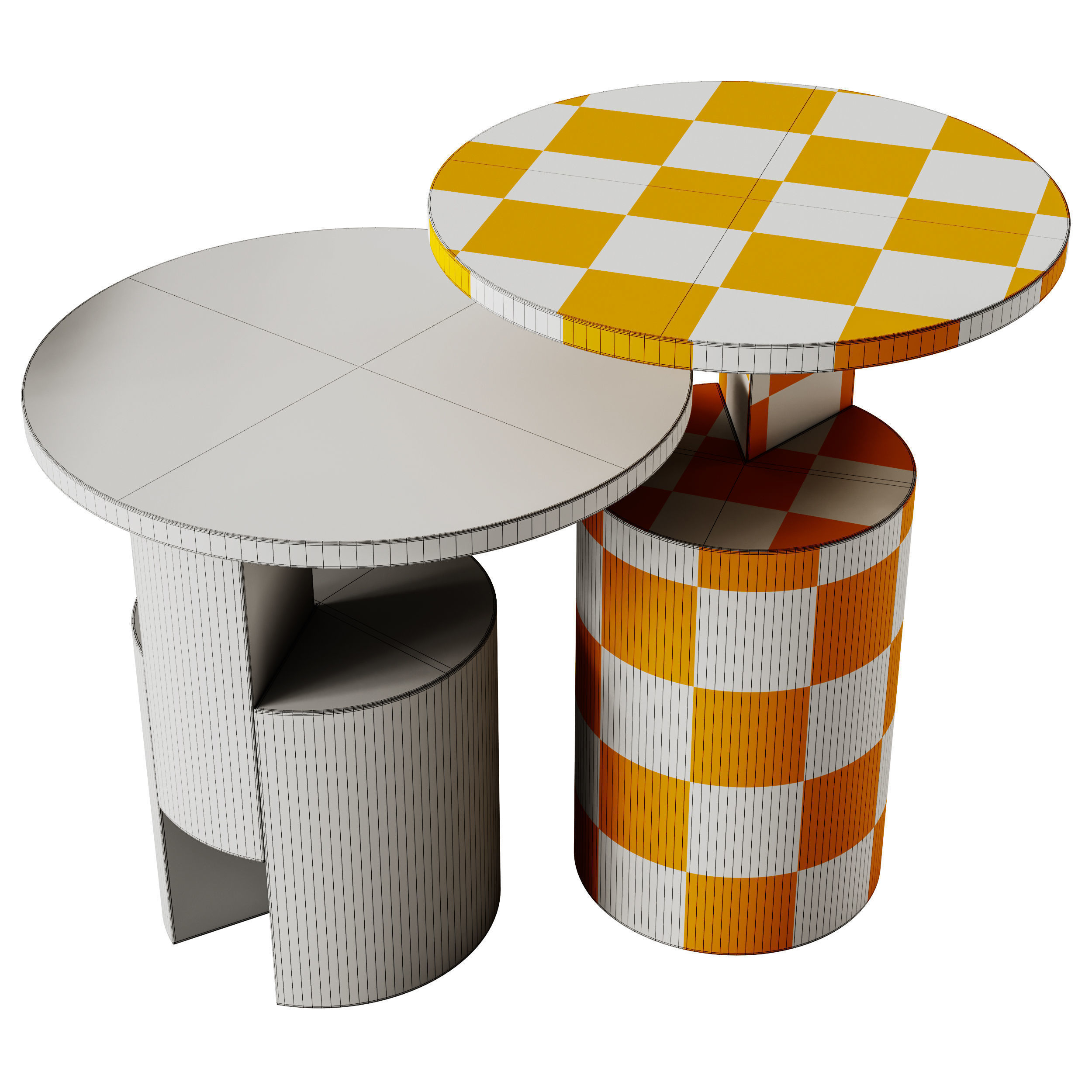 Wedge Side Table by Wendelbo 3D model_5
