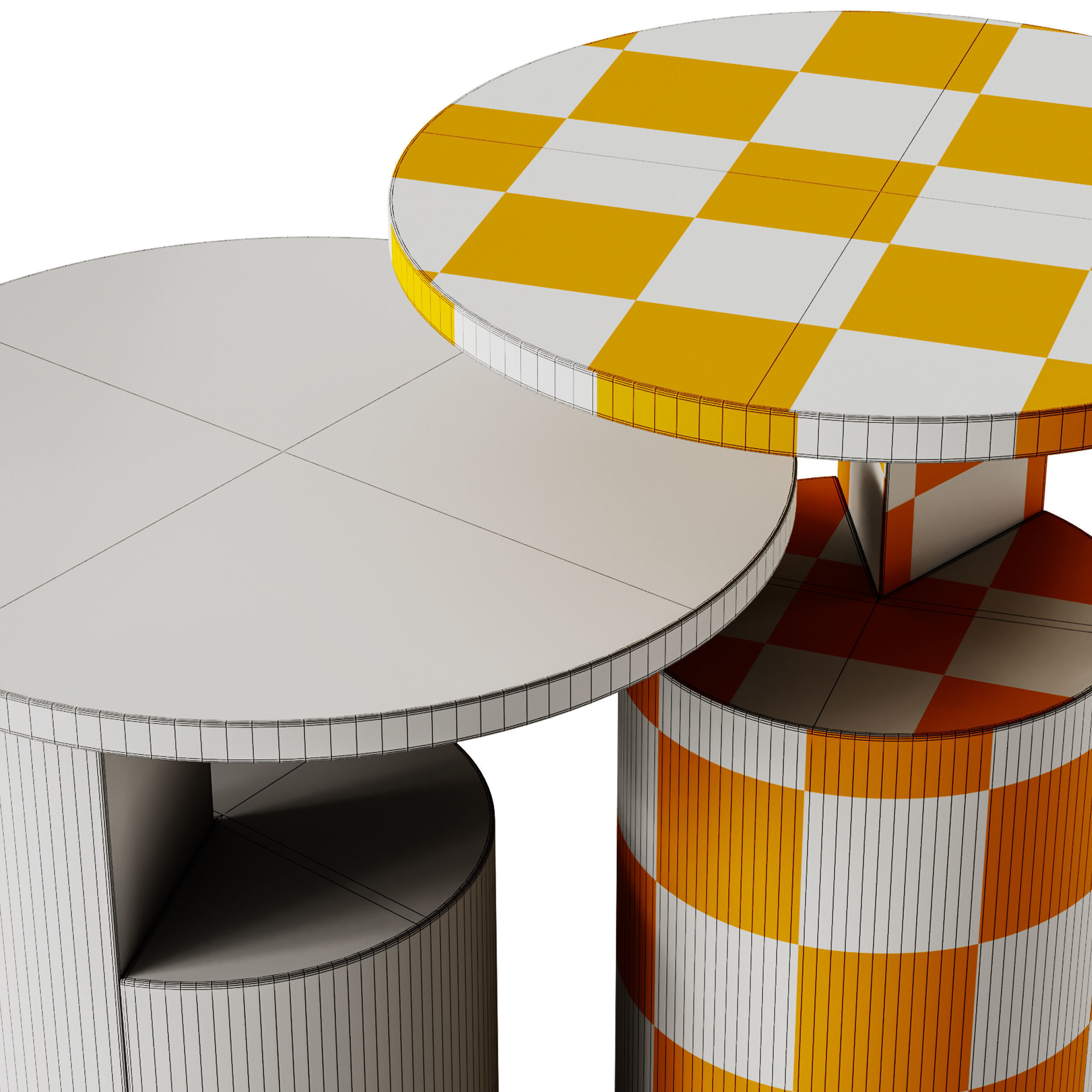 Wedge Side Table by Wendelbo 3D model_6