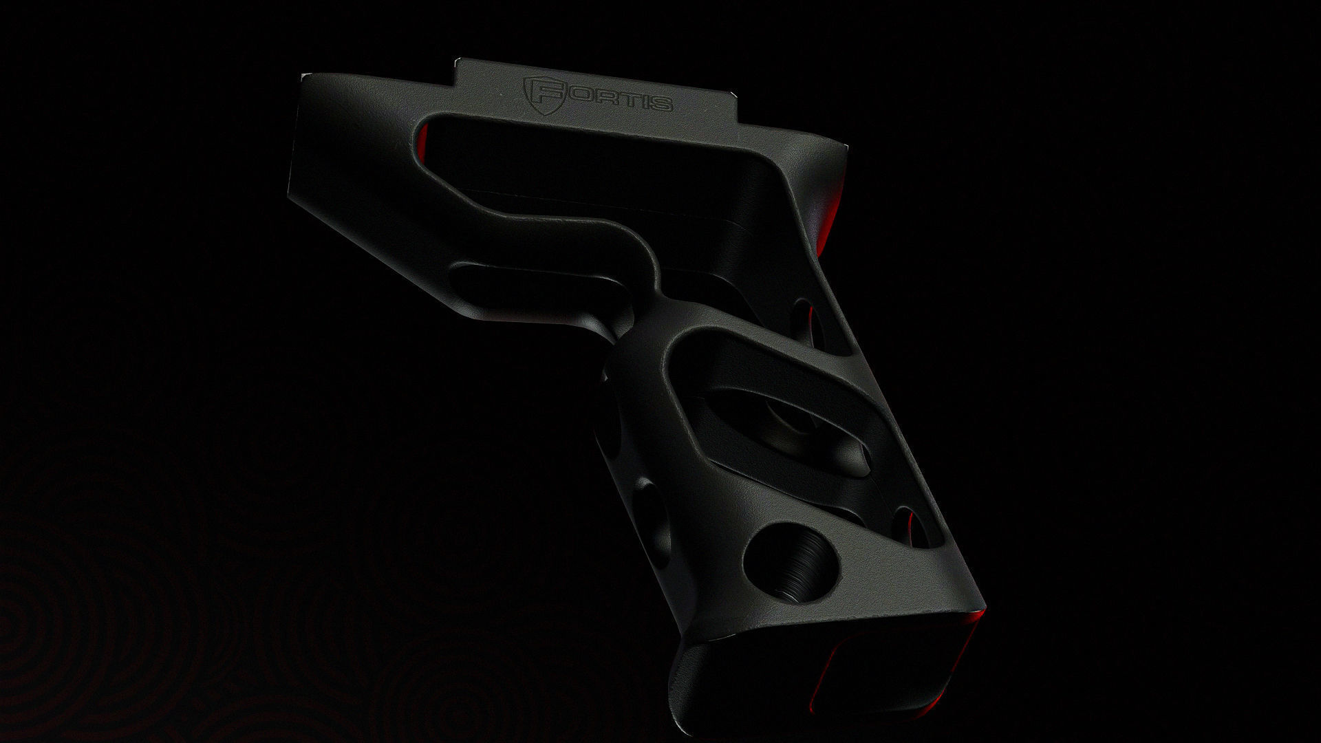 Fortis Foreshift Vertical Grip Low-poly 3D model_8