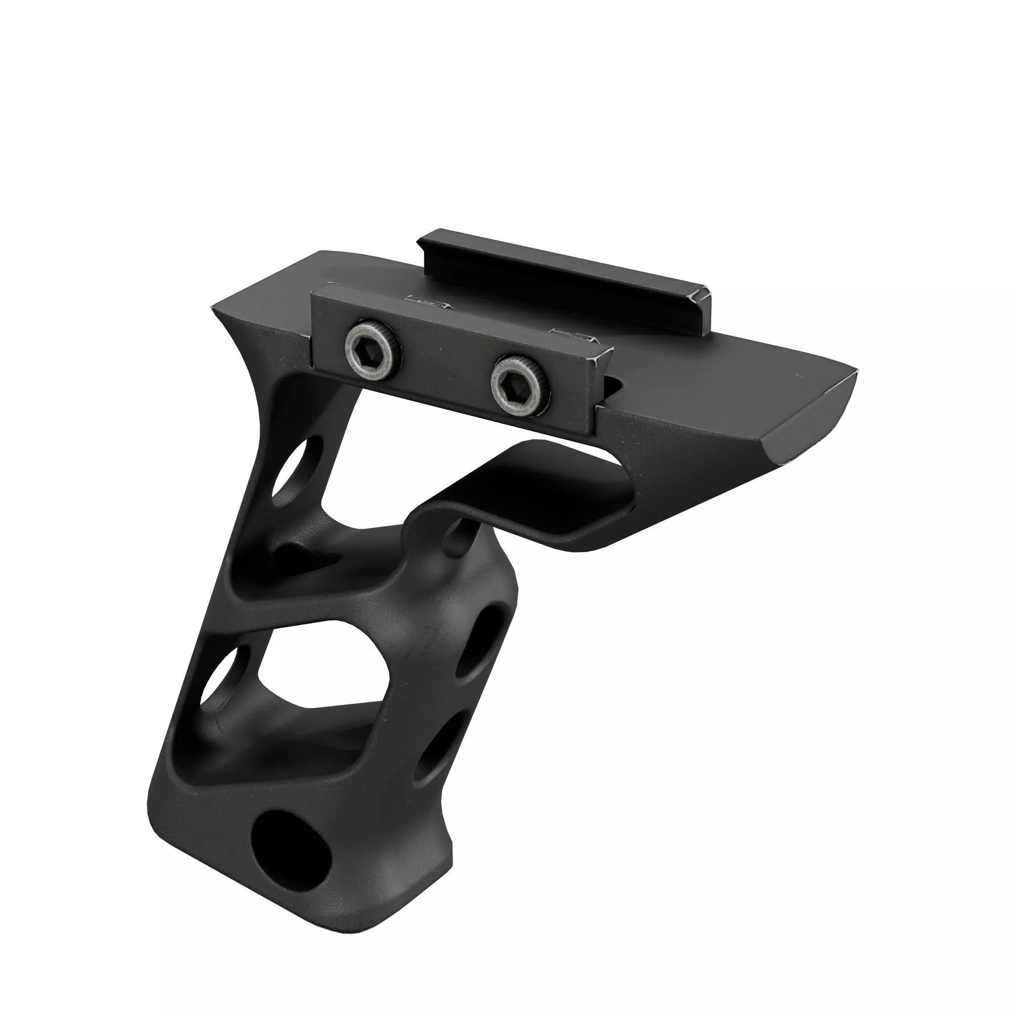 Fortis Foreshift Vertical Grip Low-poly 3D model_0