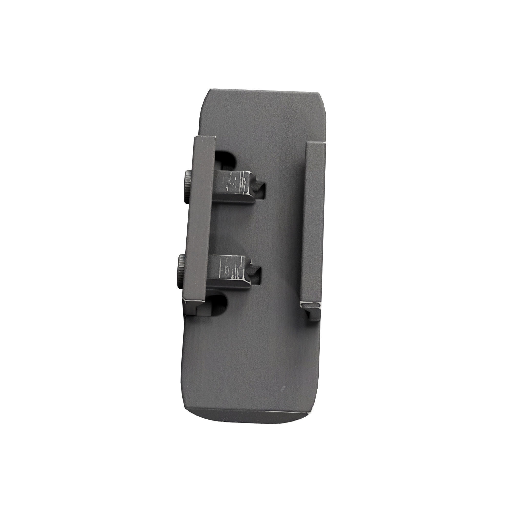 Fortis Foreshift Vertical Grip Low-poly 3D model_3