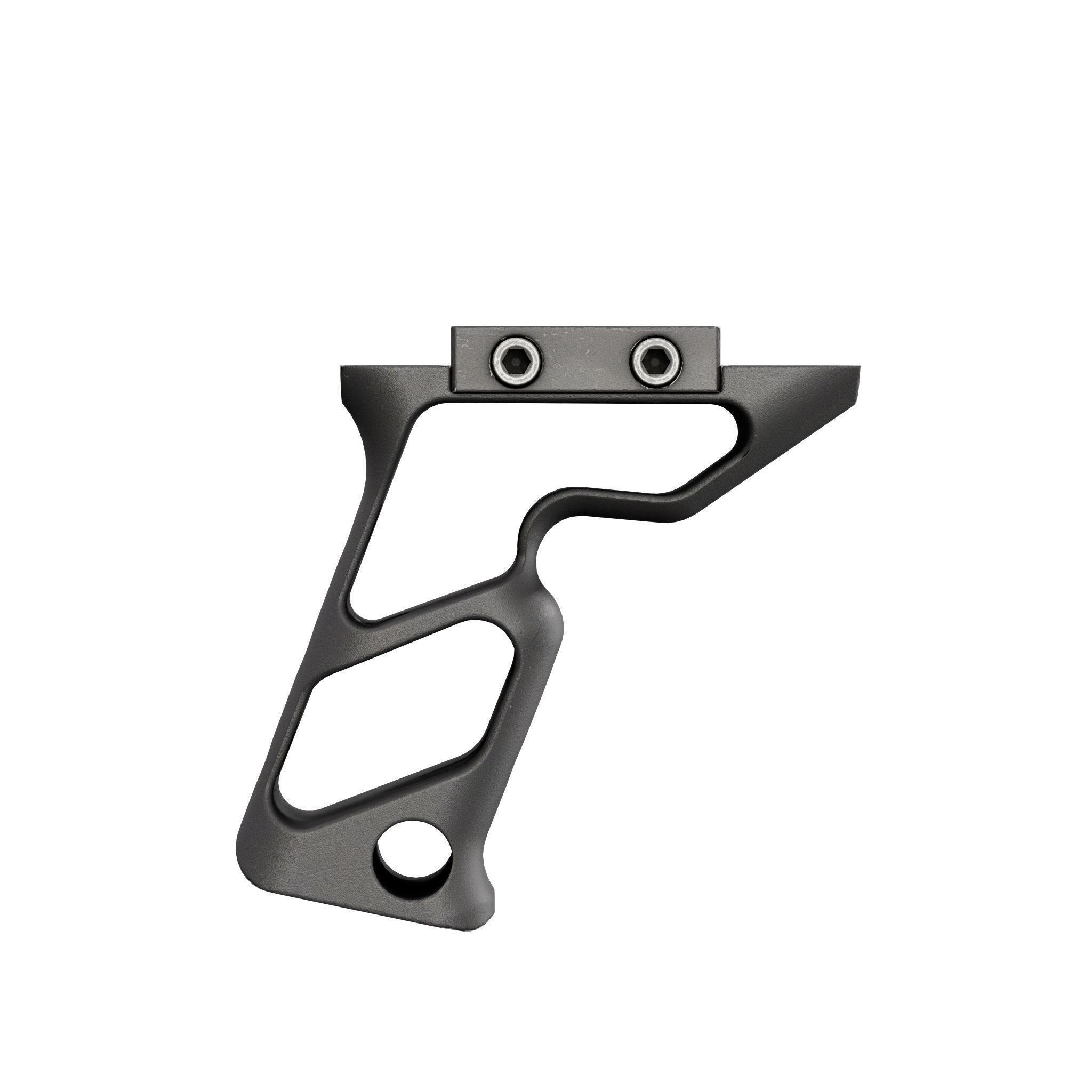 Fortis Foreshift Vertical Grip Low-poly 3D model_1