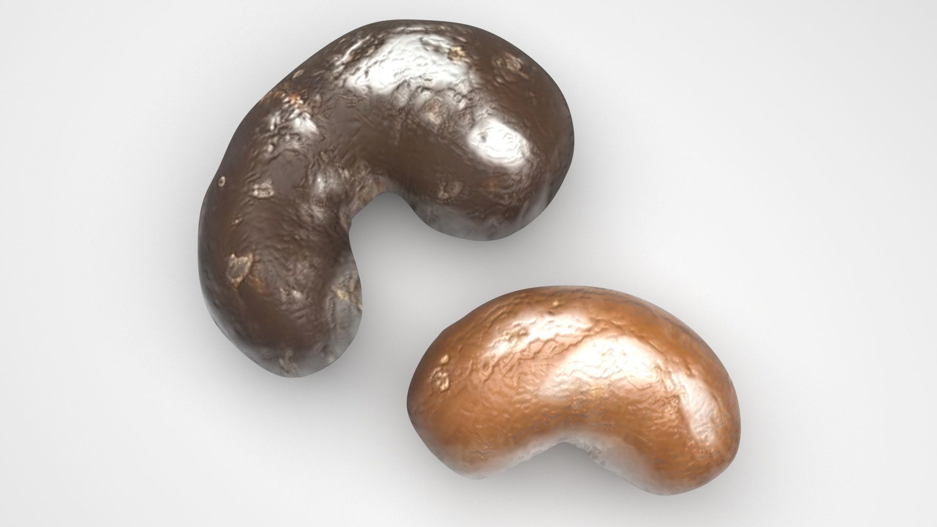 Chocolate Covered Cashews 3D model_1