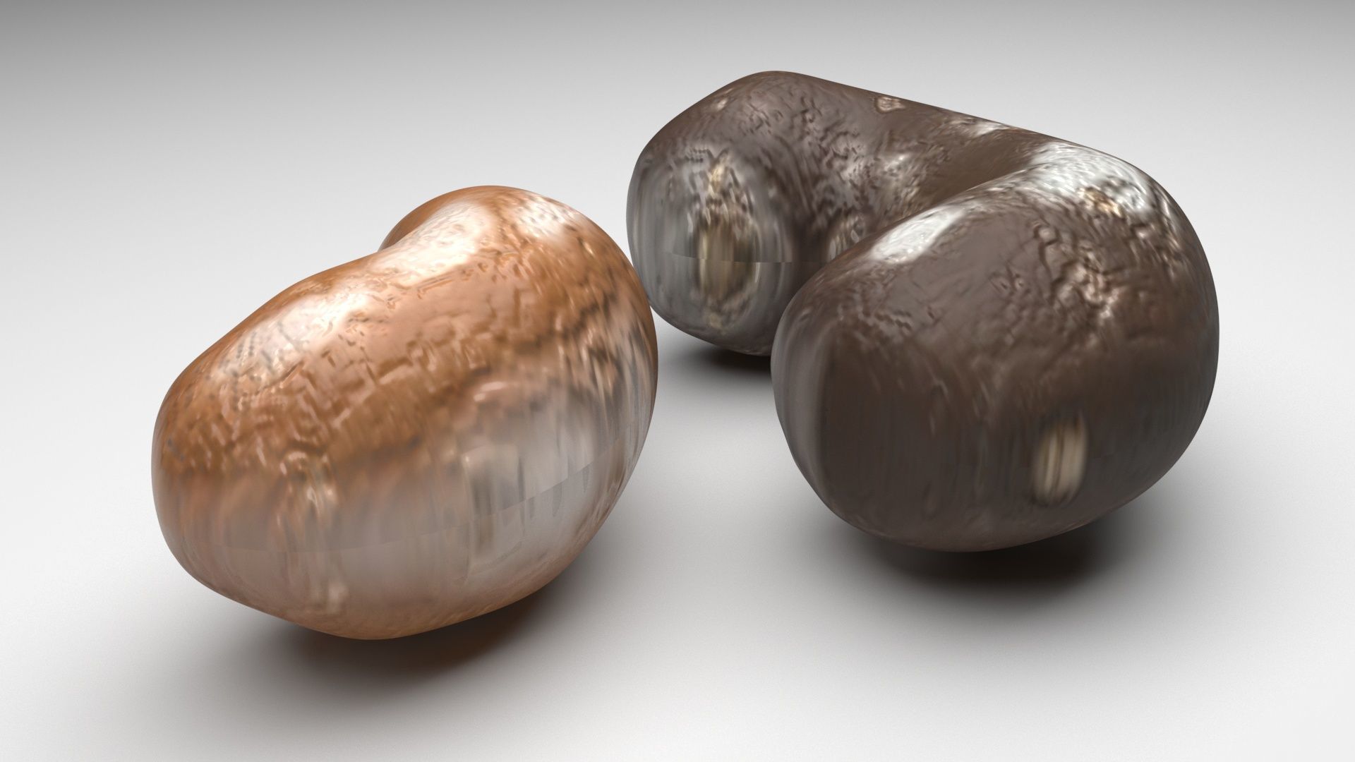 Chocolate Covered Cashews 3D model_2