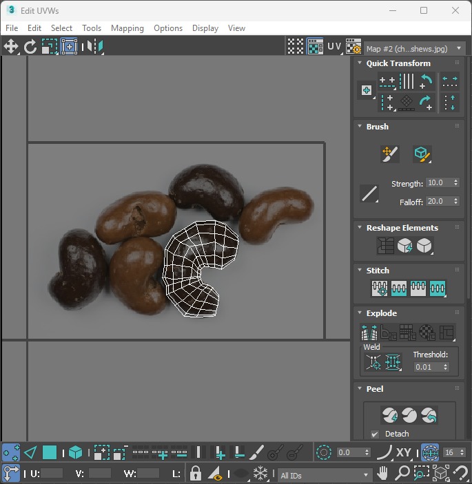 Chocolate Covered Cashews 3D model_34