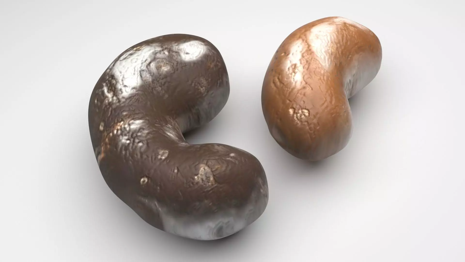 Chocolate Covered Cashews 3D model_0