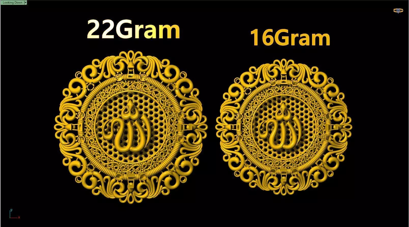 ALLAHlocket 3D print model_0