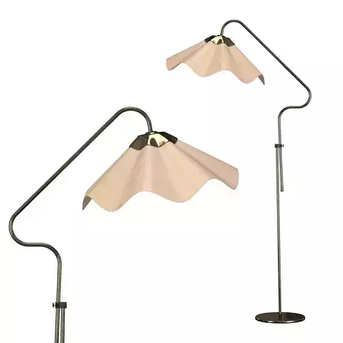 Adjustable Floor Lamp Sweden 1960s