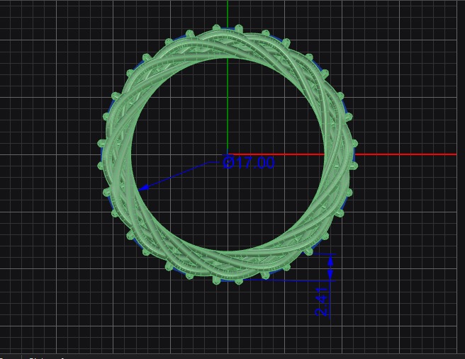 Ring Wicker 17 3D print model_5